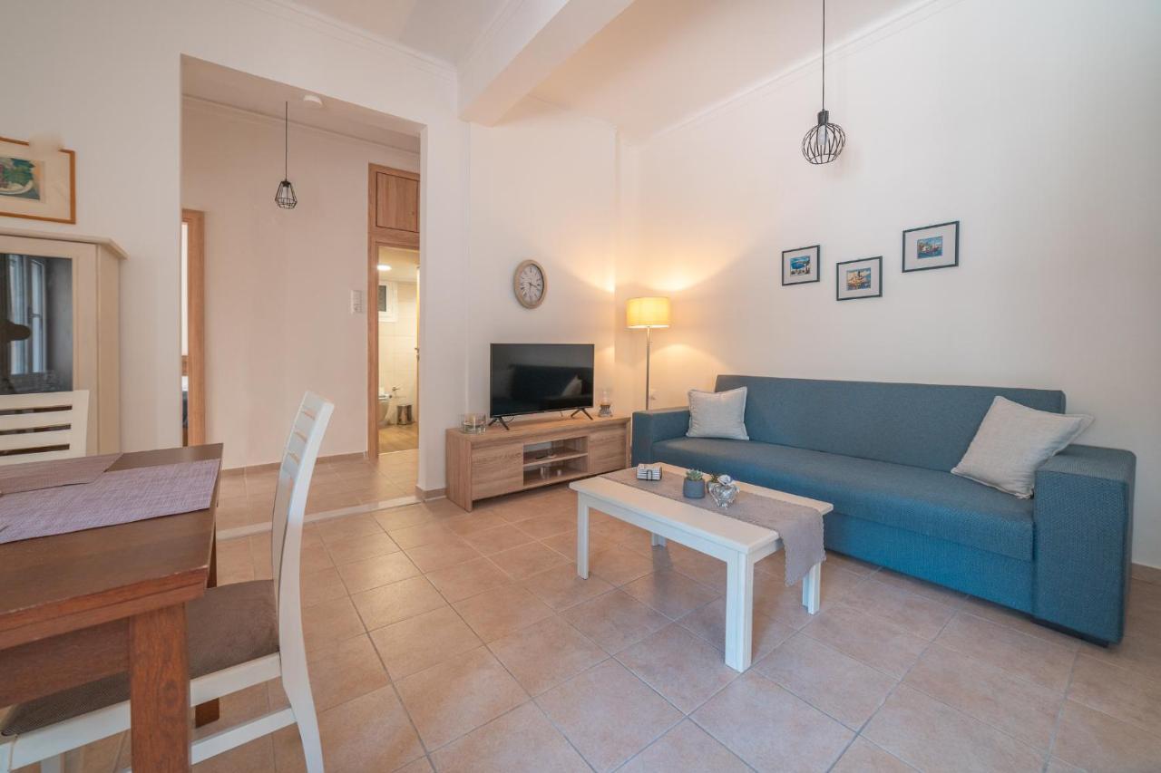 Stylish Central Renovated Apartment Kandiye Dış mekan fotoğraf